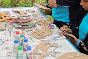 L'atelier " Tonne moi le temps en image" à l'Institution Sainte Jeanne-Antide