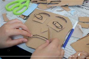 L'atelier " Tonne moi le temps en image" à l'Institution Sainte Jeanne-Antide