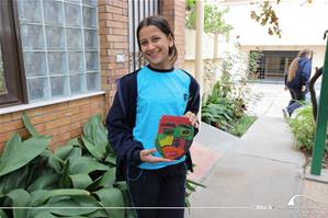  Les participants de l'atelier " Tonne moi le temps en image" à l'Institution Sainte Jeanne-Antide