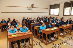  Les participants de l'atelier à l'Institution Sainte Jeanne-Antide