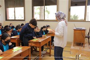  Les participants de l'atelier à l'Institution Sainte Jeanne-Antide