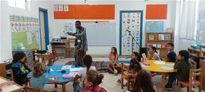 Atelier d'art par M. Ibrahim Tchan