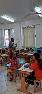 Atelier d'art par M. Ibrahim Tchan