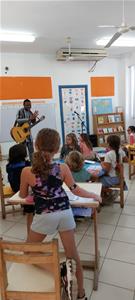 Atelier d'art par M. Ibrahim Tchan