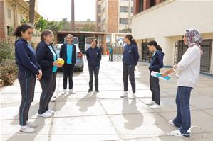 Les participants de l'atelier à l'Institution Sainte Jeanne-Antide