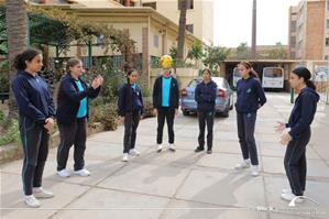 Les participants de l'atelier à l'Institution Sainte Jeanne-Antide