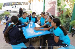 Les participants de l'atelier à l'Institution Sainte Jeanne-Antide
