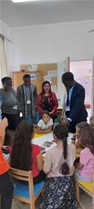 Atelier de jeux par les étudiants de l'université Senghor d'Alexandrie (Grp 1)