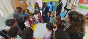 Atelier de jeux par les étudiants de l'université Senghor d'Alexandrie (Grp 1)