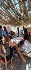 Atelier de jeux par les étudiants de l'université Senghor d'Alexandrie (Grp 2)