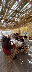 Atelier de jeux par les étudiants de l'université Senghor d'Alexandrie (Grp 2)