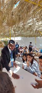 Atelier de jeux par les étudiants de l'université Senghor d'Alexandrie (Grp 2)