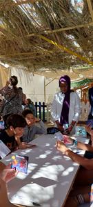 Atelier de jeux par les étudiants de l'université Senghor d'Alexandrie (Grp 2)