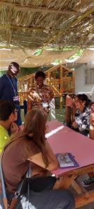 Atelier de jeux par les étudiants de l'université Senghor d'Alexandrie (Grp 2)