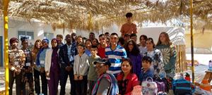 Atelier de jeux par les étudiants de l'université Senghor d'Alexandrie (Grp 2)