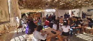 Atelier de jeux par les étudiants de l'université Senghor d'Alexandrie (Grp 2)