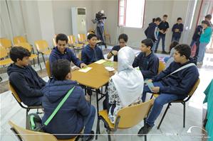 Les participants de l'atelier au collège Saint Marc