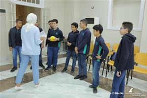 Les participants de l'atelier au collège Saint Marc