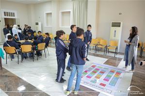 Les participants de l'atelier au collège Saint Marc