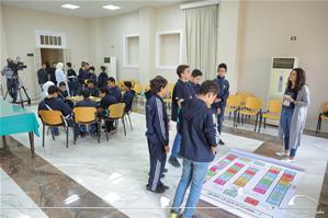 Les participants de l'atelier au collège Saint Marc