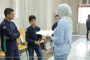 Les participants de l'atelier au collège Saint Marc