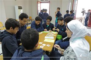 Heba Elghetany, l'animatrice de l'atelier de l'Art oratoire au Collège Saint Marc