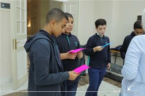 Les participants de l'atelier au collège Saint Marc