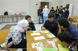 Heba Elghetany, l'animatrice de l'atelier de l'Art oratoire au Collège Saint Marc