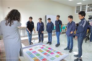 Les participants de l'atelier au collège Saint Marc
