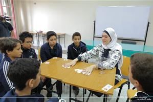 Heba El Ghitani, l'animatrice de l'atelier de l'Art oratoire au Collège Saint Marc