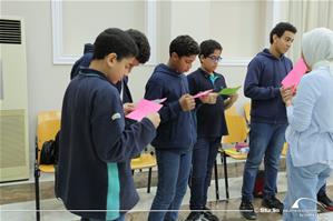 Les participants de l'atelier au collège Saint Marc