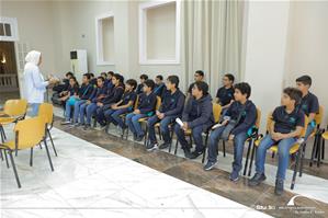 Les participants de l'atelier au collège Saint Marc