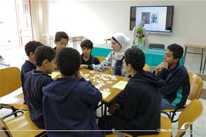 Heba Elghetany, l'animatrice de l'atelier de l'Art oratoire au Collège Saint Marc
