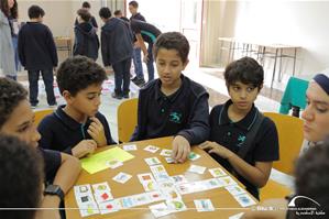 Les participants de l'atelier au collège Saint Marc
