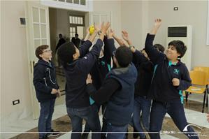 Les participants de l'atelier au collège Saint Marc