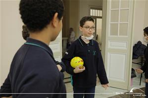 Les participants de l'atelier au collège Saint Marc
