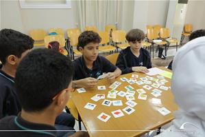 Les participants de l'atelier au collège Saint Marc
