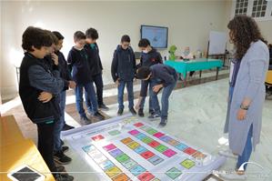 Les participants de l'atelier au collège Saint Marc