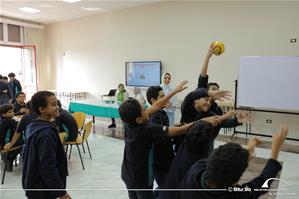 Les participants de l'atelier au collège Saint Marc