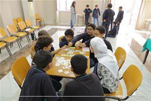 Les participants de l'atelier au collège Saint Marc