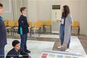 Les participants de l'atelier au collège Saint Marc