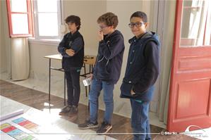 Les participants de l'atelier au collège Saint Marc