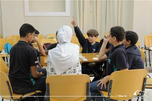 Les participants de l'atelier au collège Saint Marc