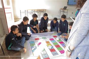 Les participants de l'atelier au collège Saint Marc