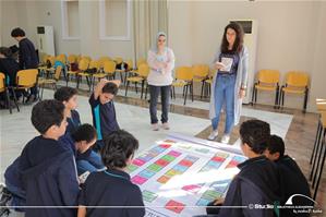 Les participants de l'atelier au collège Saint Marc