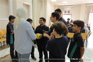 Les participants de l'atelier au collège Saint Marc