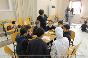 Les participants de l'atelier au collège Saint Marc