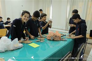Les participants de l'atelier au collège de Saint Marc