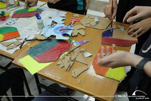 Les participants de l'atelier au collège de Saint Marc