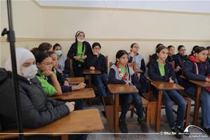 Les participants de l'atelier à l'école Girard